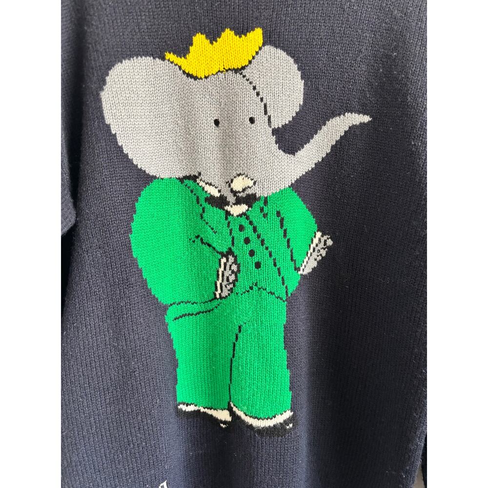 Rowing Blazers x Babar limited edition cashmere blend unisex sweater size small - Picture 7 of 9
